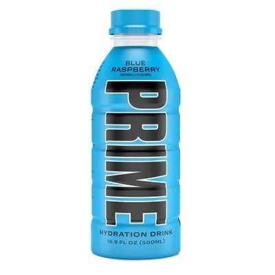Prime - Boisson hydratante à la framboise bleue 500 ml