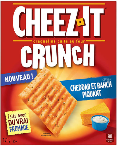 Cheez-It - Ranch au cheddar piquant 191 grammes