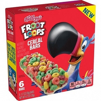Barres de céréales Kellogg's - Froot Loops 120 grammes
