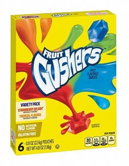 Betty Crocker - Assortiment de bonbons gélifiants aux fruits 136 grammes
