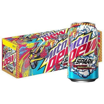 Mountain Dew - Spark Raspberry 355ml 12 Canettes
