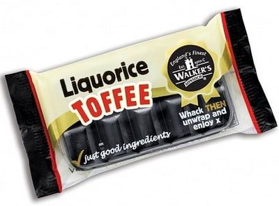 Walkers - Nonsuch Lakritz-Toffee-Riegel 100 Gramm