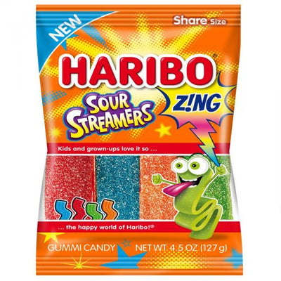 Haribo - Saure Streamers Wäschebeutel 127 Gramm