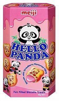 Meij - Hello Panda - Fraise 50 Grammes