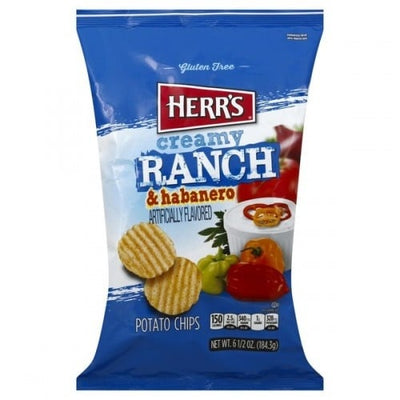 Herr's - Ranch & Habanero Kartoffelchips 170 Gramm