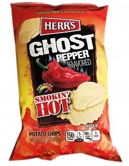 Herr's - Ghost Pepper Chips 170 Gramm