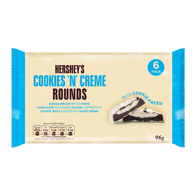 Hershey's - Cookies 'N' Crème Rounds 96 Gramm