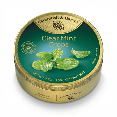 Cavendish En Harvey Clear Mint Réglisses 200 Gram