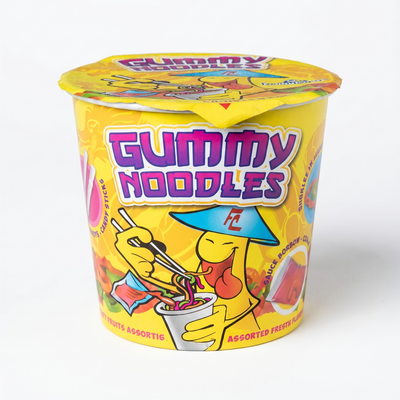 Lustige Süßigkeiten - Gummibärchen-Nudeln 63 Gramm