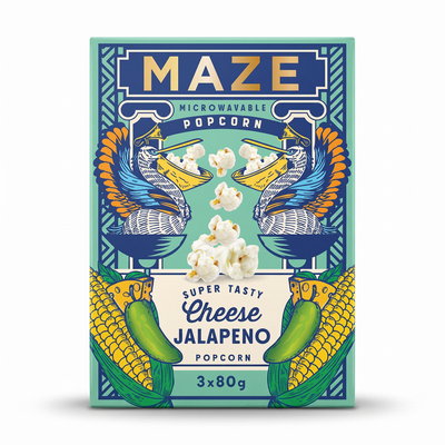 Maze - Popcorn Jalapeño Cheddar 240 Gram