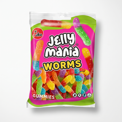 Jake - Vers Jelly Mania 100 grammes (Halal)