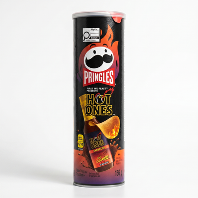 Pringles - Los Calientes Barbacoa 158 Gramm