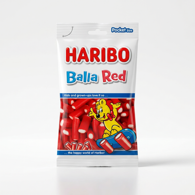 Haribo - Balla Rouge 110 grammes