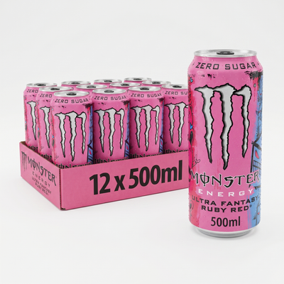 Monster - Ultra Fantasy Ruby Red 500ml 12 Dosen