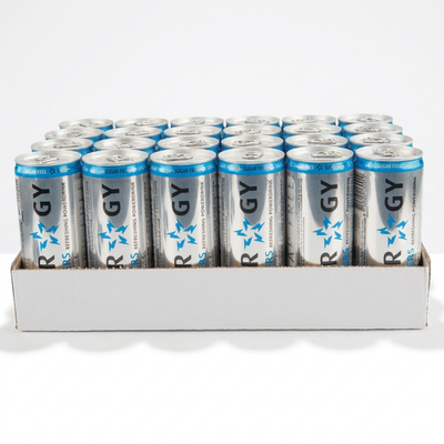 Slammers - Energy Suikervrij 250ml 24 Dosen
