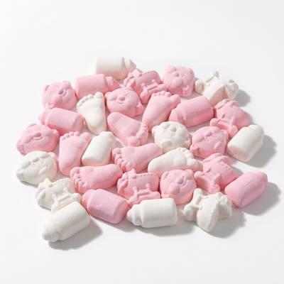 Matthijs - Baby Foam Süßigkeiten Mix Roze 1 Kilo