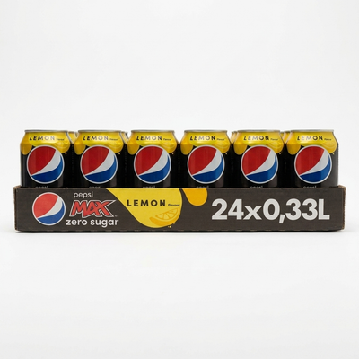 Pepsi - Zero Sugar Lemon 24 Dosen
