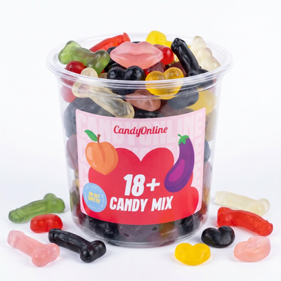 The Candy Box Co - 18+ Snoepmix 500 Gram extra weergave