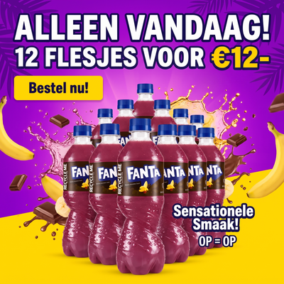 Fanta - Chocolate Banana 500ml 12 Stuks ***25-09-2026***