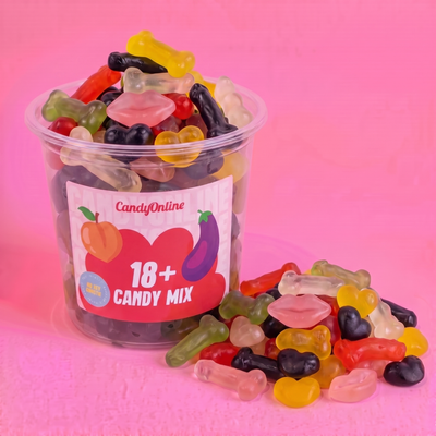 The Candy Box Co - 18+ Snoepmix 500 Gram