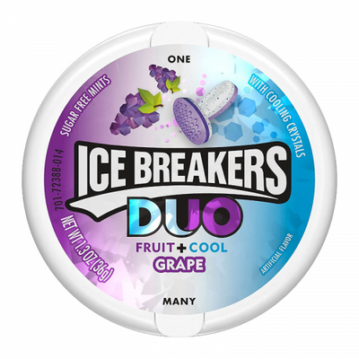 Brise-glace - DUO Menthe Raisin 36 grammes