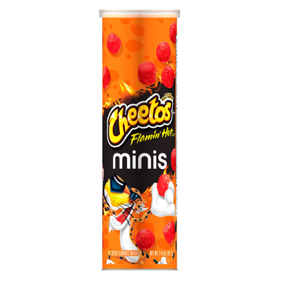 Cheetos - Mini boules de fromage Flaming Hot 103 grammes