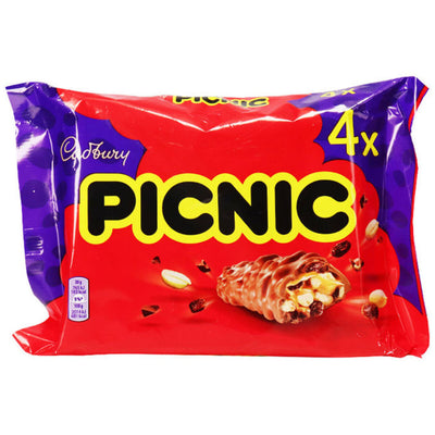 Cadbury - Pack de 4 biscuits pique-nique 152 grammes