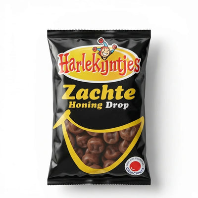 HarlekijnLakritz - Zachte Honing Lakritz 300 Gram