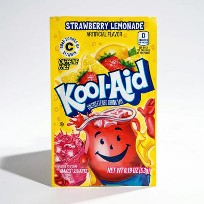 Kool-Aid - Sachet de limonade à la fraise 5,3 grammes
