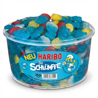 Haribo - Winegum Smurfen 150 Stück 1350 Gram