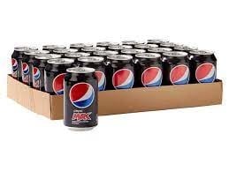 Pepsi - Max 330ml 24 Blikjes (geen statiegeld)