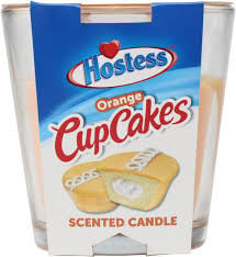 Hostess - Bougie parfumée Cupcakes à l'orange 85 grammes