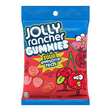 Jolly Rancher - Bonbons gélifiés acidulés rouges 184 grammes
