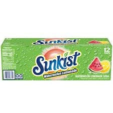 Sunkist - Watermelon 355ml 12 Dosen