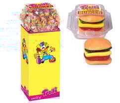 Trolli - Display Maxi Burger 50 Gram 180 Pièces