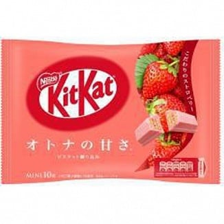 Kit Kat - Mini Fraise 10 Pièces 113 Grammes