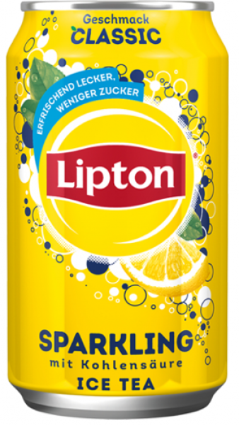 Lipton - Ice Tea Sparkling Citron 330ml 24 Dosen