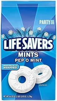Lifesavers - Menthes Pep-O-Mint Format Fête 1270 grammes