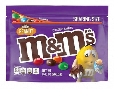 M&M's - Dunkle Schokolade 266 Gramm