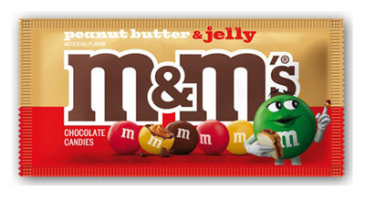 M&M's Beurre de cacahuète et confiture 40 grammes
