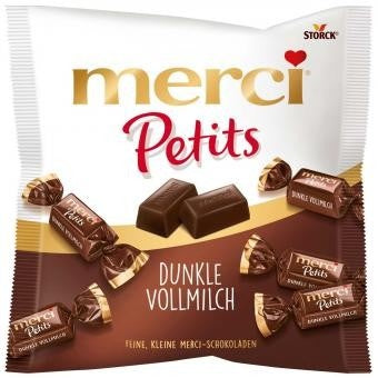 Merci - Petits Dunkle Vollmilch 125 Grammes