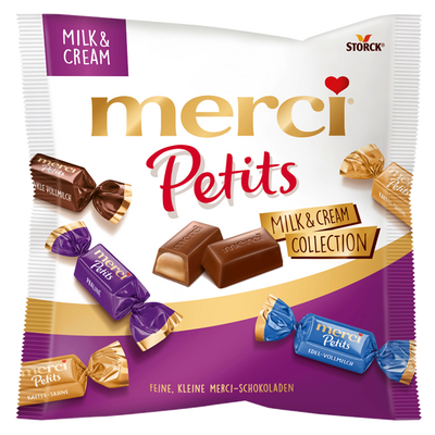 Merci - Collection Petits Lait & Crème 125 Grammes