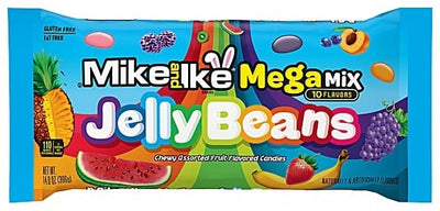 Mike und Ike Jelly Beans Mega Mix 396 Gramm
