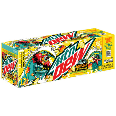 Mountain Dew - Baja Lemonade 355ml 12 Dosen