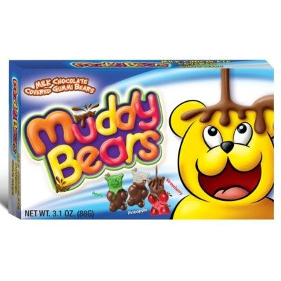 Muddy Bears – Schokoladen-Gummibärchen, 88 Gramm