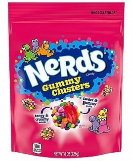 Nerds - Bonbons gélifiés en grappes 227 grammes