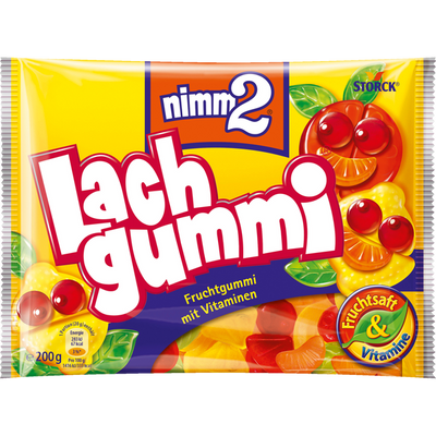 Nimm2 - Chewing-gum rieur 200 grammes