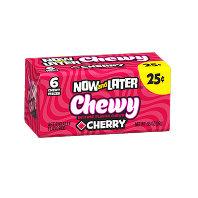 Now & Later - Chewy Cherry 26 Gramm