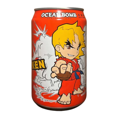 Ocean Bomb - x Street Fighter Trauben-Sprudeltee 330 ml