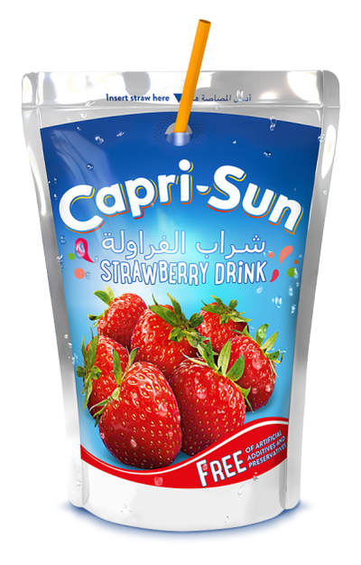 Capri-Sonne - Fraise 200 ml, lot de 40
